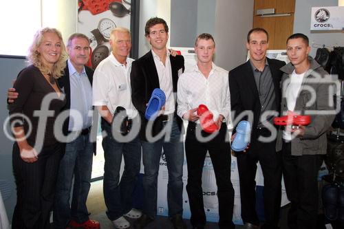 (C) Fotodienst/Anna Rauchenberger - Wien 03.09.2007 - Crocs präsentierte heute die neue Produktlinie 'Crocs Rx'. FOTO: Crocs-Team.