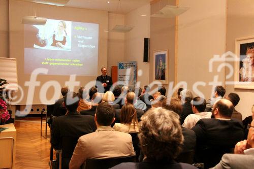 Preisverleihung Future Network Cert, im Europasaal der Industriellenvereinigung, 22.11.2010 (c) Julia Fuchs für Fotodienst. 