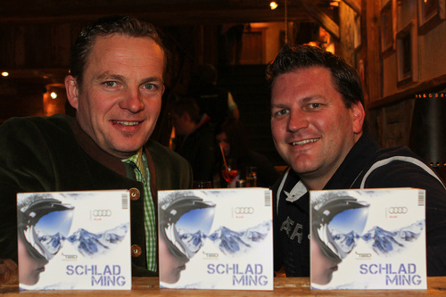 Hansjörg Stocker (Geschäftsführer Tourismusverband Schladming-Rohrmoos), Christian Steiner (Hohenhaus Tenne und Hotel Pichlmayrgut)