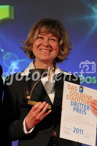 ITB Berlin 2011, Verleihung Das goldene Stadttor, 3. Platz; Kategorie: City Tourism, Ingolstadt