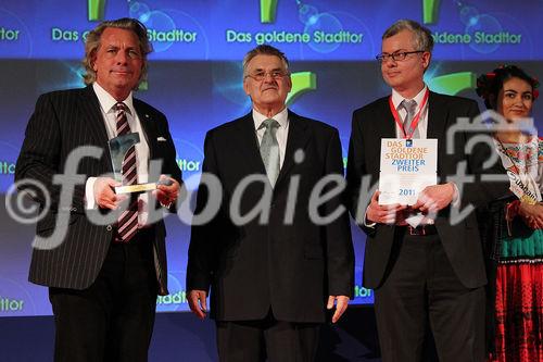 ITB Berlin 2011, Verleihung Das goldene Stadttor, Wolfgang Huschert, Jörn Lehmann, 2. Platz, Kategorie: Hotels & Resorts, Das Jungbrunn-Gefühl