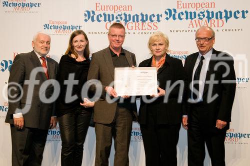 European Newspaper Congress 2010 - Awards of Excellence
(C) fotodienst, Martina Draper