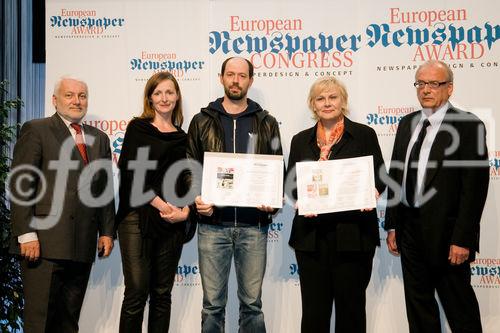 European Newspaper Congress 2010 - Awards of Excellence
(C) fotodienst, Martina Draper