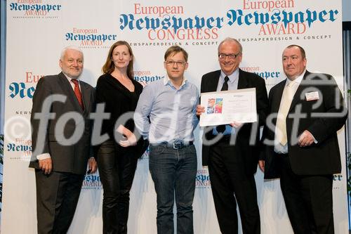 European Newspaper Congress 2010 - Awards of Excellence
(C) fotodienst, Martina Draper