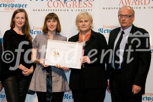 European Newspaper Congress 2010 - Awards of Excellence
(C) fotodienst, Martina Draper