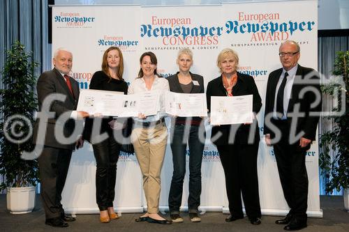 European Newspaper Congress 2010 - Awards of Excellence
(C) fotodienst, Martina Draper