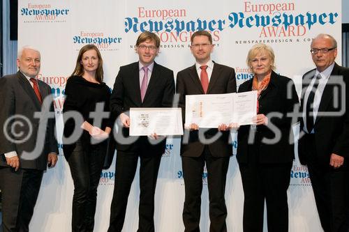 European Newspaper Congress 2010 - Awards of Excellence
(C) fotodienst, Martina Draper