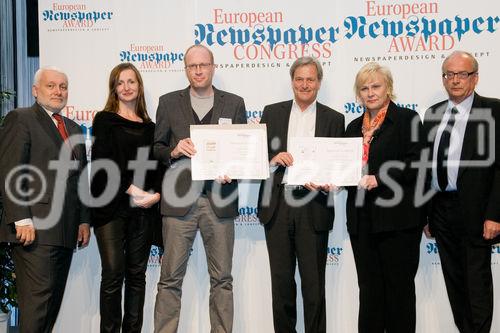 European Newspaper Congress 2010 - Awards of Excellence
(C) fotodienst, Martina Draper