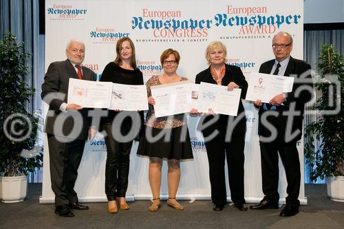 European Newspaper Congress 2010 - Awards of Excellence
(C) fotodienst, Martina Draper