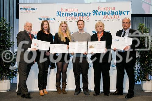 European Newspaper Congress 2010 - Awards of Excellence
(C) fotodienst, Martina Draper