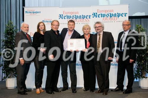 European Newspaper Congress 2010 - Awards of Excellence
(C) fotodienst, Martina Draper