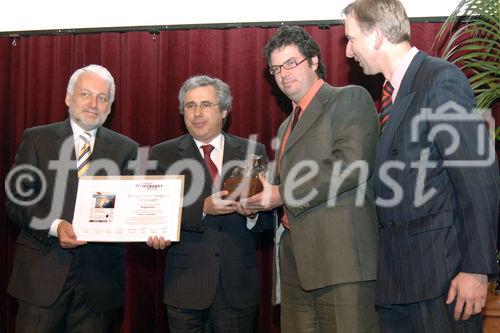 Das Treffen zum größten europäischen Zeitungskongress.  Foto: ganz re: Johann Oberauer (Johann Oberauer GmbH) prämiert 