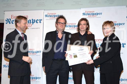 Das Treffen zum größten europäischen Zeitungskongress.  Foto: Verleihung des 