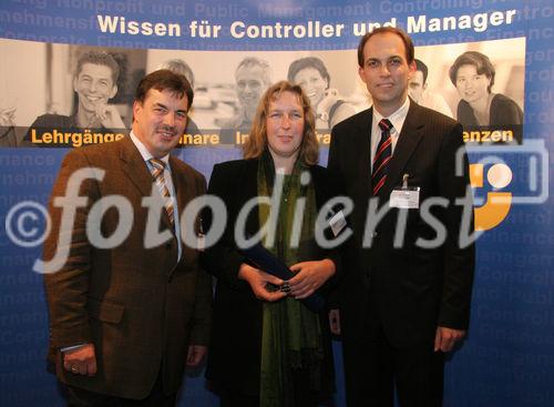 (C) Fotodienst/Anna Rauchenberger - 17.10.2007 - Wien - 14. Österreichischen NPO-Kongress: Der Mensch als Mittel(punkt)?. FOTO: Absolventin eines ÖCI-Lehrgangs, Lehrgangsleitung.