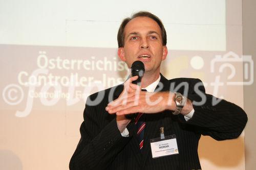 (C) Fotodienst/Anna Rauchenberger - 17.10.2007 - Wien - 14. Österreichischen NPO-Kongress: Der Mensch als Mittel(punkt)?. FOTO: Dr. Christian Horak (Contrast Management Consulting)