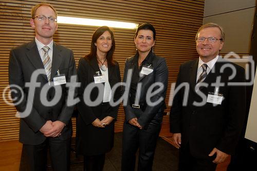 v.l.n.r.: Mag. Wolfang Dobretzberg, Dr. Marion Weber, Dr. Rita Niedermayr-Kruse, Dr. Karl Straßer