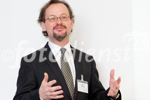 (c) fotodienst / Anna Rauchenberger - Wien, am 26.01.2011 - Heute lud das Österreichische Controller-Institut zum NPO-Forum ein. Diesmal stand das Thema 'Governance' als Basis für wirkungsvolles NPO-Management im Mittelpunkt. Governance, was soviel wie wirkungsvolle Unternehmensaufsicht bedeutet, findet nun auch Beachtung in der öffentlichen Verwaltung und bei NPOs. FOTO: Mag. Johannes Frech, Geschäftsführer, KRAGES Burgenländische Krankenanstalten Ges.m.b.H.