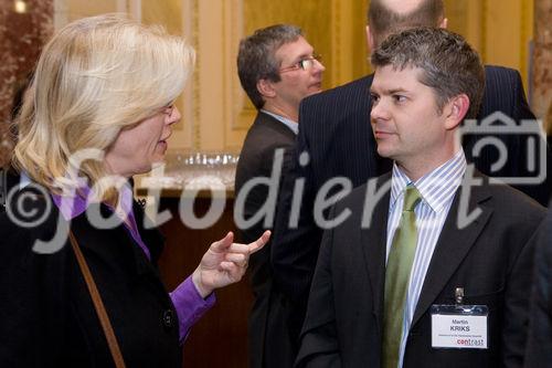 (c) fotodienst / Anna Rauchenberger - Wien, am 27.01.2010 - 'Reporting: right-fast-smart ? Wirkungsvolles Management-Reporting' lautete der Titel des Management Cercles, zu dem die führende österreichische Unternehmensberatung Contrast Management-Consulting am 27. Jänner ins Haus der Industrie einlud. Wie ein optimiertes, wirkungsvolles Reporting aussehen muss, wurde an diesem Abend sehr lebhaft diskutiert.