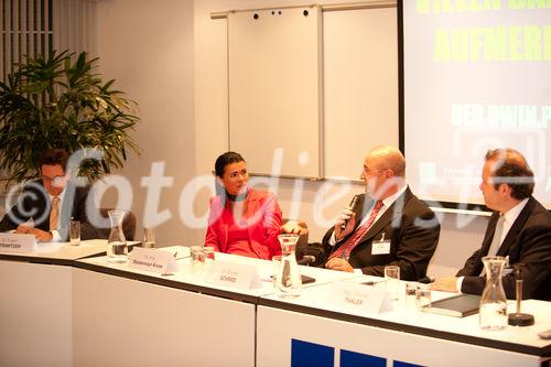 (C)fotodienst/Christian Taumer: v.l.n.r.:Dr. Egon Strimitzer,Dr. Rita Niedermayr-Kruse, Dr. Günther Schmid, Mag. Christian Thaler KPMG