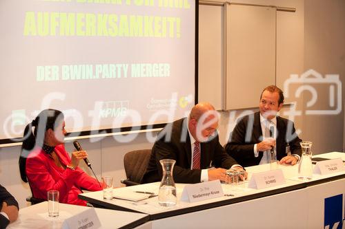 (C)fotodienst/Christian Taumer: v.l.n.r.:Dr. Egon Strimitzer,Dr. Rita Niedermayr-Kruse, Dr. Günther Schmid, Mag. Christian Thaler KPMG