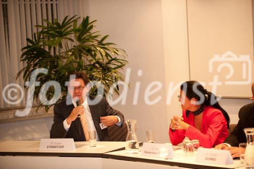 (C)fotodienst/Christian Taumer: v.l.n.r.:Dr. Egon Strimitzer,Dr. Rita Niedermayr-Kruse, Dr. Günther Schmid, Mag. Christian Thaler KPMG