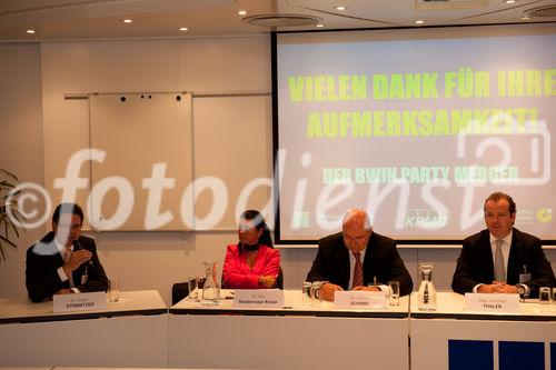 (C)fotodienst/Christian Taumer: v.l.n.r.:Dr. Egon Strimitzer,Dr. Rita Niedermayr-Kruse, Dr. Günther Schmid, Mag. Christian Thaler KPMG