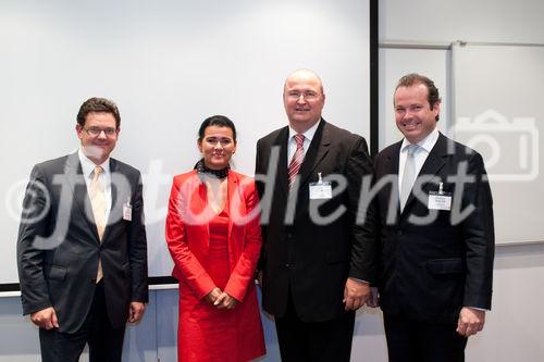 (C)fotodienst/Christian Taumer: v.l.n.r.:Dr. Egon Strimitzer,Dr. Rita Niedermayr-Kruse, Dr. Günther Schmid, Mag. Christian Thaler KPMG