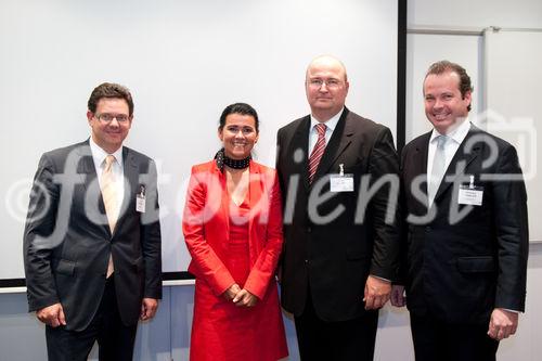 (C)fotodienst/Christian Taumer: v.l.n.r.:Dr. Egon Strimitzer,Dr. Rita Niedermayr-Kruse, Dr. Günther Schmid, Mag. Christian Thaler KPMG