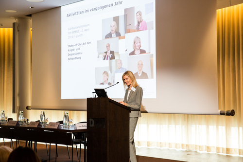  c) fotodienst/Boaz Heller. Zurich, 16.4.2015, 6th Swiss Forum for Mood and Anxiety Disorders (SFMAD). Prof. Dr. med. Edith Holsboer-Trachsler.