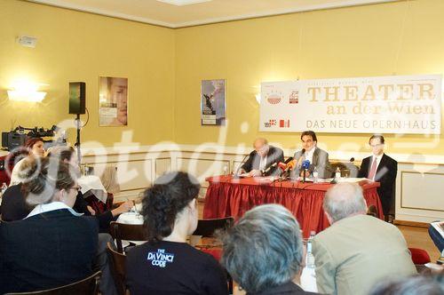 (c) fotodienst/Dan Carabas - Wien 05.10.06 - Theater an der Wien - Präsentation des Jahresprogramms 2007 - FOTO: Pressekonferenz