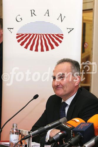 Das Theater an der Wien eröffnet als ganzjährig bespieltes Stagione-Opernhaus eine neue, eigenständige Kategorie im Wiener Kulturbetrieb. Bild: DI Johann Marihart (Generaldirektor AGRANA). Foto: Anna Rauchenberger, Wien, 5.1.2006