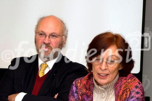 Prim. Dr. Dieter Volc und Renate Lemansky
