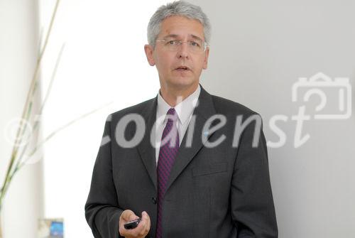 (c) Fotodienst / Daniel K. Gebhart - Pressekonferenz Konica Minolta - Innovative Wege zum Top-Systemintegrator - FOTO: Ing. Johannes Bischof (Geschäftsführer Konica Minolta Business Solutions Austria).