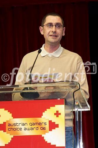 (c) fotodienst/Dan Carabas - Ebreichsdorf 19.04.06 - Austrian Gamers Choice Award 2006 - FOTO: Robert Mattle