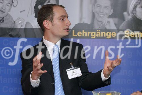 (C) fotodienst/Anna Rauchenberger - Wien 04.04.2006 - Erfolgreich mit Controlling und Financial Leadership. FOTO: Dr. Ronald Nagy (Leiter Finanzen, Frankstahl Rohr und Stahlhandeslsges. m. b. H.).