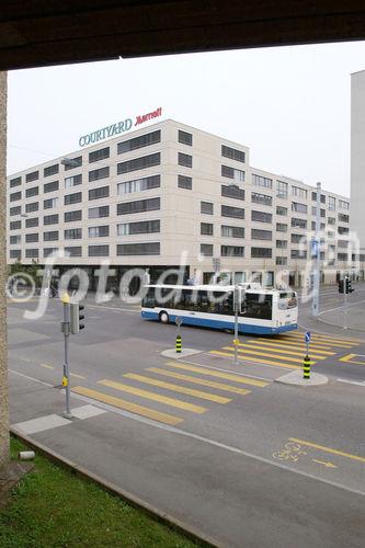 Bilanzmedienkonferenz SV Group. Bild: Hotel Courtyard by Marriott, Zuerich Nord