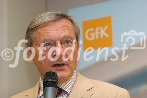 (C) Fotodienst/Anna Rauchenberger - 08.10.2007 - Wien - GfK Austria lud zur 6. Marktforschungskonferenz CEE 'Im Fokus: Südosteuropa'. FOTO: Dr. Wolfgang Schüssel (ÖVP-Klubobmann).