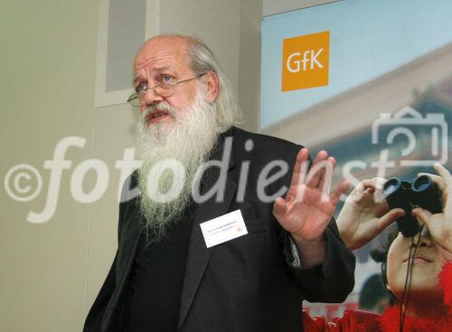 (C) Fotodienst/Anna Rauchenberger - 08.10.2007 - Wien - GfK Austria lud zur 6. Marktforschungskonferenz CEE 'Im Fokus: Südosteuropa'. FOTO: Prof. Dr. Rudolf Bretschneider (GF GfK Austria).