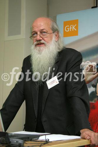 (C) Fotodienst/Anna Rauchenberger - 08.10.2007 - Wien - GfK Austria lud zur 6. Marktforschungskonferenz CEE 'Im Fokus: Südosteuropa'. FOTO: Prof. Dr. Rudolf Bretschneider (GF GfK Austria).