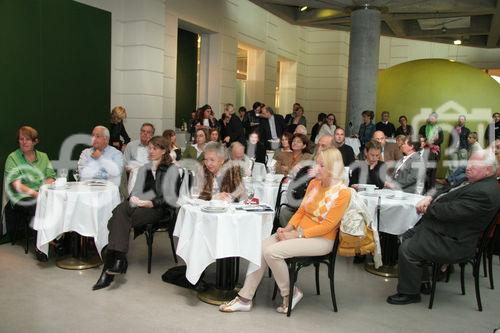 Präsentation der neuen permanenten Ausstellung im Technischen Museum Wien: Journalisten bei der Pressekonferenz