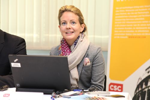 im Bild: Carolin Treichl, Head of Marketing and Communications CSC Austria and Eastern Europe