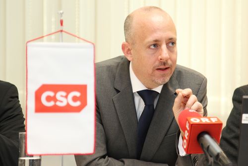 im Bild: Dr. Philipp Müller, Head of Cybersecurity, CSC Deutschland, Autor;