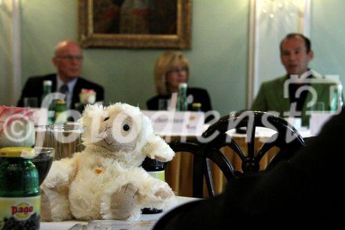 Pressekonferenz St. Anna Kinderkrebs Forschung startet EU Initiative im Kampf gegen Krebs bei Kindern. Hotel Bristol, 12.4.2011 (c) Julia Fuchs 