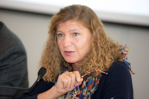  (c) fotodienst / Anna Rauchenberger - Wien, am 28.10.2014 -  Pressegespräch Anlässlich des Weltdiabetestages am 14. November startet die Österreichische Diabetes Gesellschaft (ÖDG) eine Awareness-Kampagne, da die Gesundheitsausgaben mit der Zunahme an Diabetes rasant steigen. FOTO: OÄ Dr. Claudia Francesconi, Diabetes- und Stoffwechselambulanz, Gesundheitszentrum Wien-Mitte der WGKK, erster Sekretär der ÖDG: