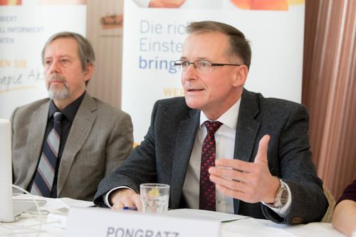  (c) fotodienst / Anna Rauchenberger - Wien, am 15.02.2017 – Therapie Aktiv Mit „Therapie Aktiv – Diabetes im Griff“ haben die österreichischen Sozialversicherungsträger in Kooperation mit engagierten HausärztInnen und InternistInnen eine wirksame und erfolgreiche Betreuungsstruktur entwickelt. FOTO: Prim. Dr. Reinhold Pongratz, MBA, Ärztlicher Leiter der Steiermärkischen Gebietskrankenkasse: