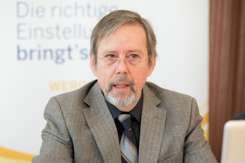  (c) fotodienst / Anna Rauchenberger - Wien, am 15.02.2017 – Therapie Aktiv Mit „Therapie Aktiv – Diabetes im Griff“ haben die österreichischen Sozialversicherungsträger in Kooperation mit engagierten HausärztInnen und InternistInnen eine wirksame und erfolgreiche Betreuungsstruktur entwickelt. FOTO: Georg Michenthaler, Institut für empirische Sozialforschung IFES, Projektleiter Ärztinnenbefragung: