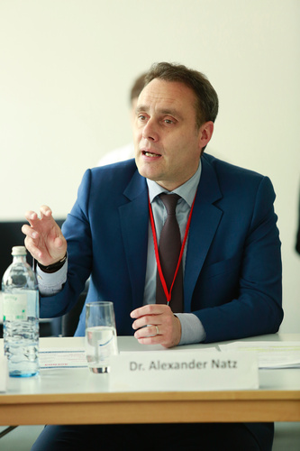 Shire Roundtable Satellite Symposium. Im Bild: Dr. Alexander Natz (Director General, Eucope)