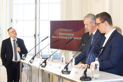 Anlässlich des Welttages des Hörens lud der österreichische Hörimplantate-Hersteller MED-EL zu einem Pressegespräch.