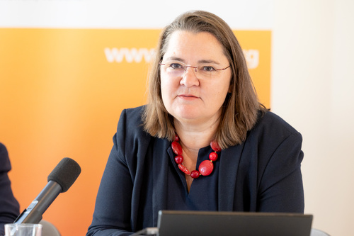  (c) fotodienst / Anna Rauchenberger - Wien, am 04.06.2024 - Pressegespräch von der Österreichischen Diabetes Gesellschaft (ÖDG) Diabetes bei Kindern und Jugendlichen - Versorgung mit knappen Ressourcen. FOTO: Ao.Univ.Prof. Dr. Birgit Rami-Merhar, MBA, Medizinische Universität Wien: