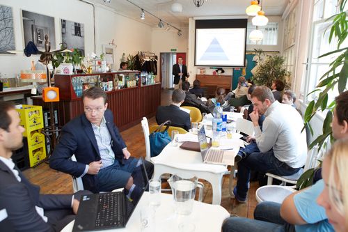  (c) fotodienst/Anna Rauchenberger - Wien, am 20.09.2012 – Roundtable von CTI Invest und Rollfeld Schweizer Web Startups: